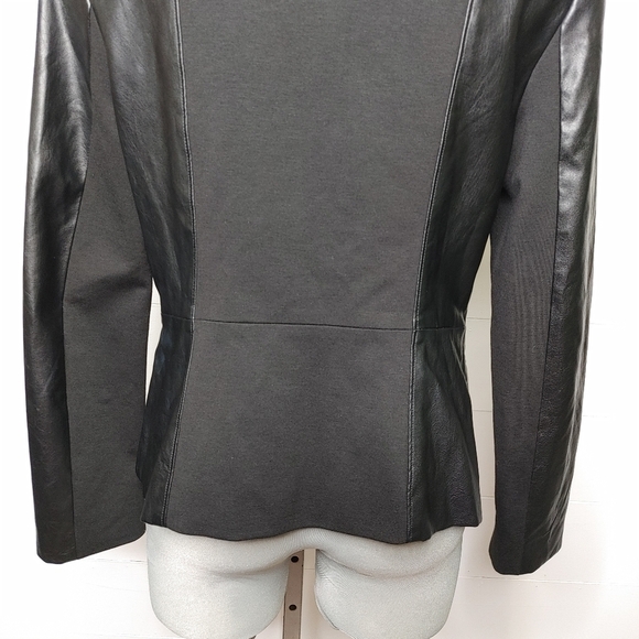 DKNY Faux Leather Jacket Size M - Picture 6 of 16